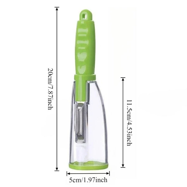 Easy Peeler with Handy Storage